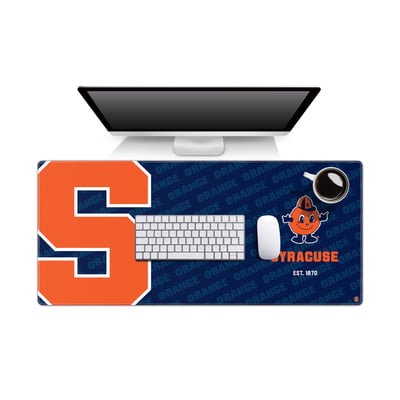 Syracuse Orange 15.7" x 35.4" Logo Series Desk Pad