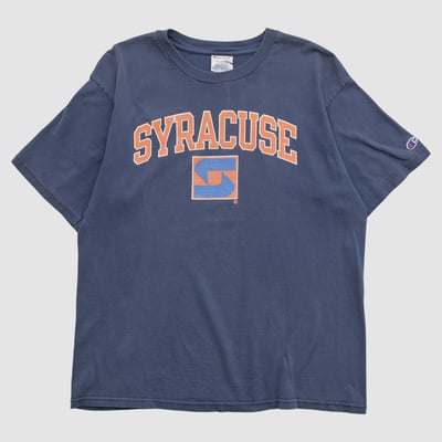 Syracuse Orange Champion 2000s T-shirt - Navy - S by Fanatics Real Vintage