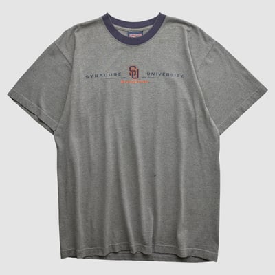 Syracuse Orange Jansport 2000s T-shirt - Heather Gray - L by Fanatics Real Vintage
