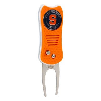Syracuse Orange Switchblade Divot Tool With Magnetic Ball Marker