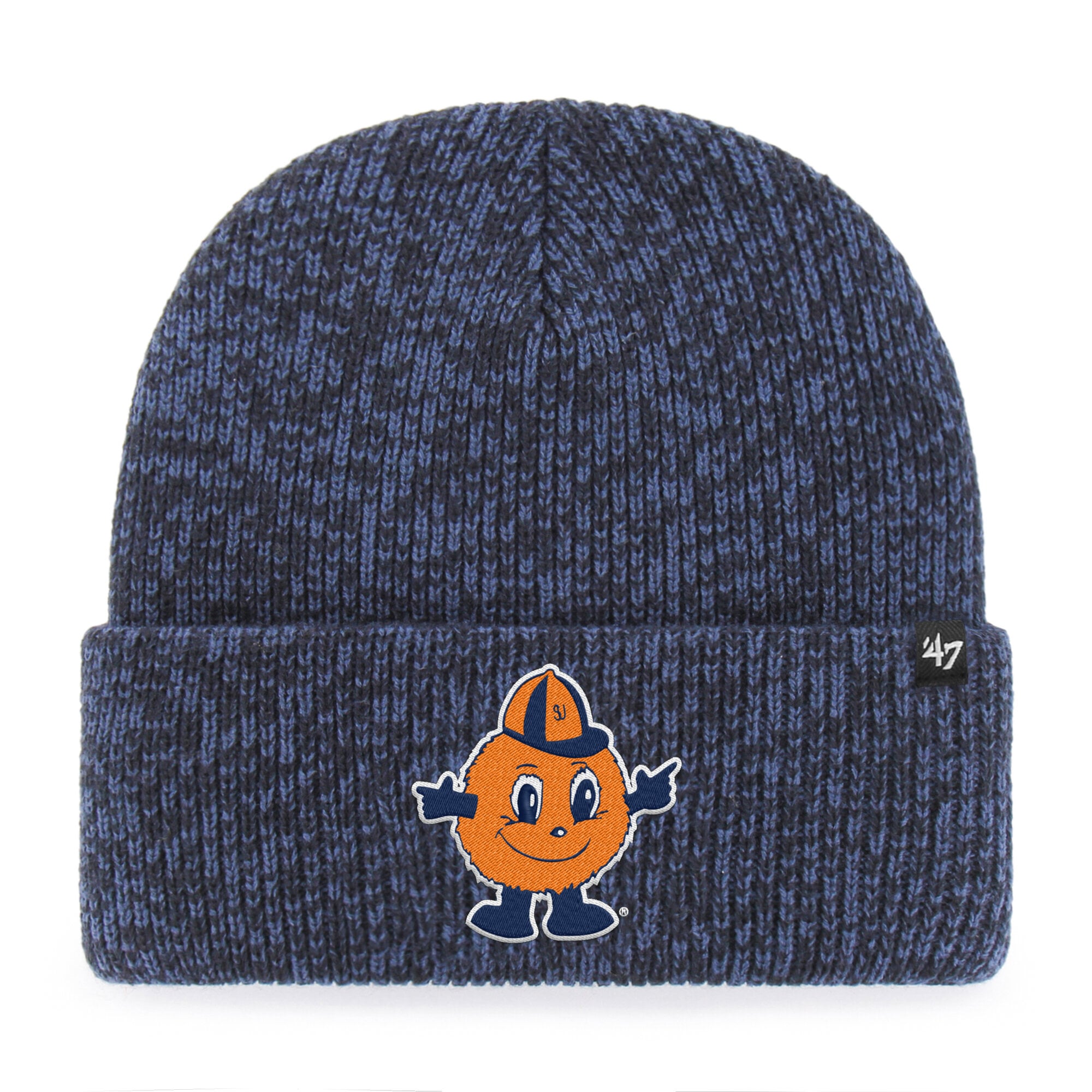 Bonnet unisexe '47 Navy Syracuse Orange Brain Freeze à revers