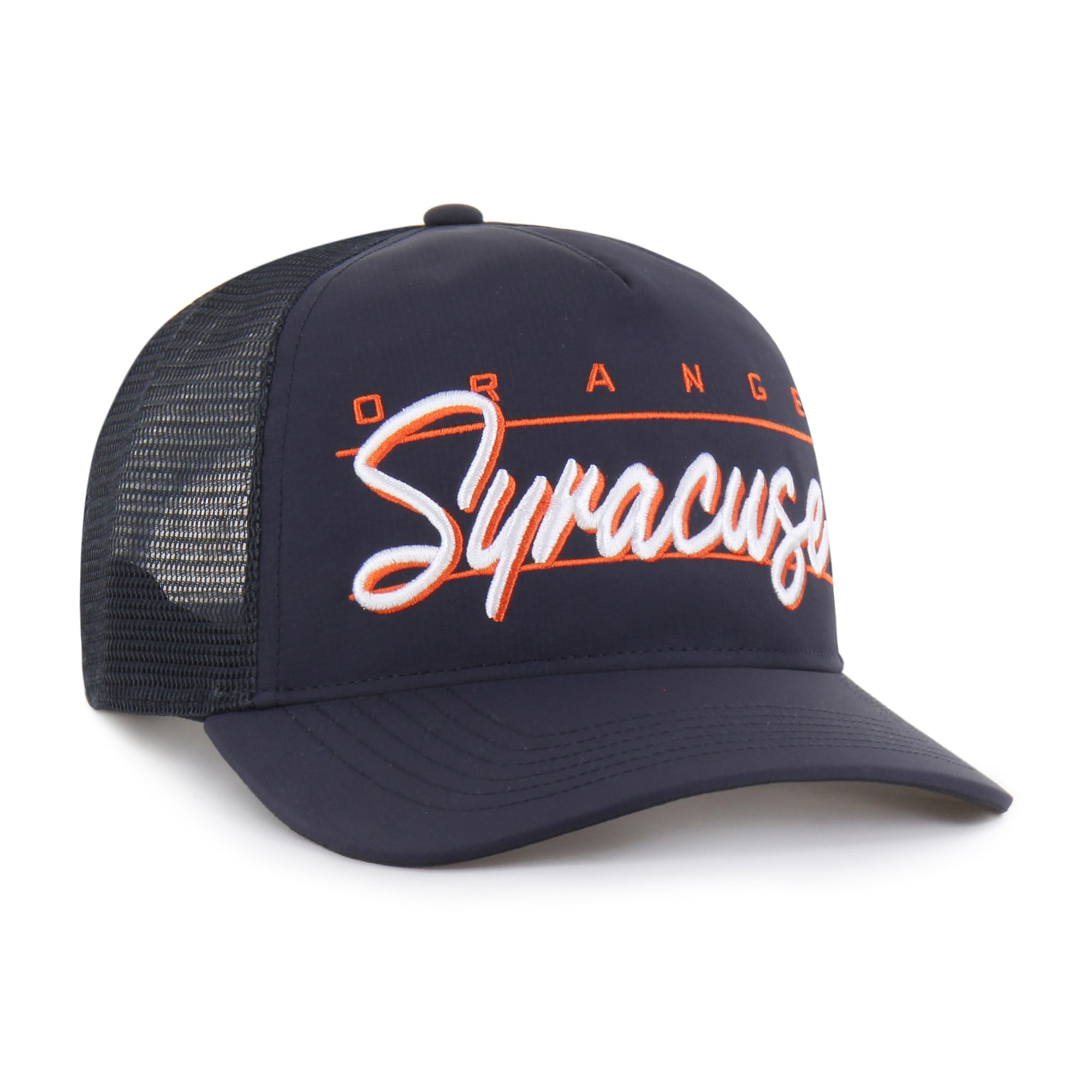 Unisex '47 Navy Syracuse Orange brrr° Condor Mesh Hitch Adjustable Hat