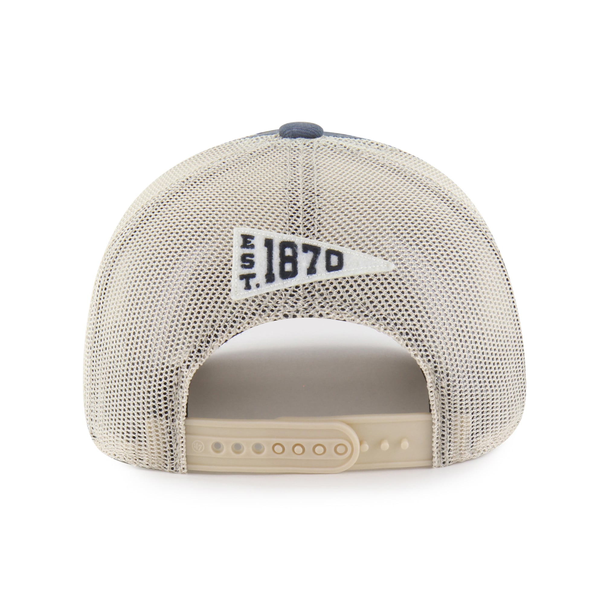 Unisex '47 Navy Syracuse Orange Egremont Well-Worn Adjustable Trucker Hat