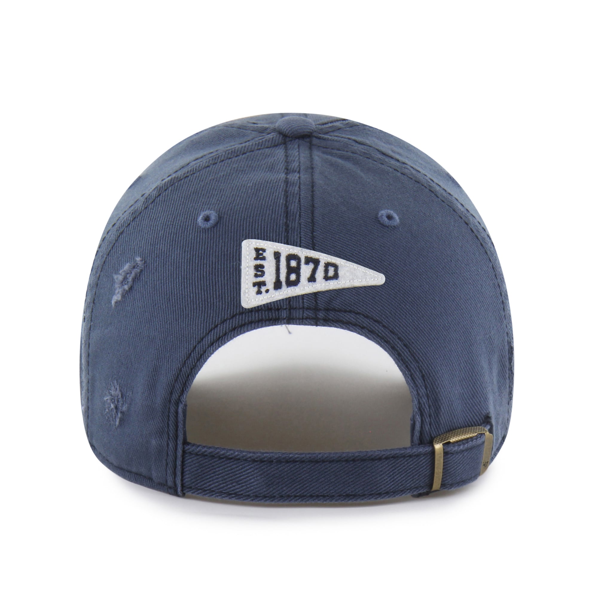 Unisex '47  Navy Syracuse Orange Well-Worn Seymore Clean Up Adjustable Hat