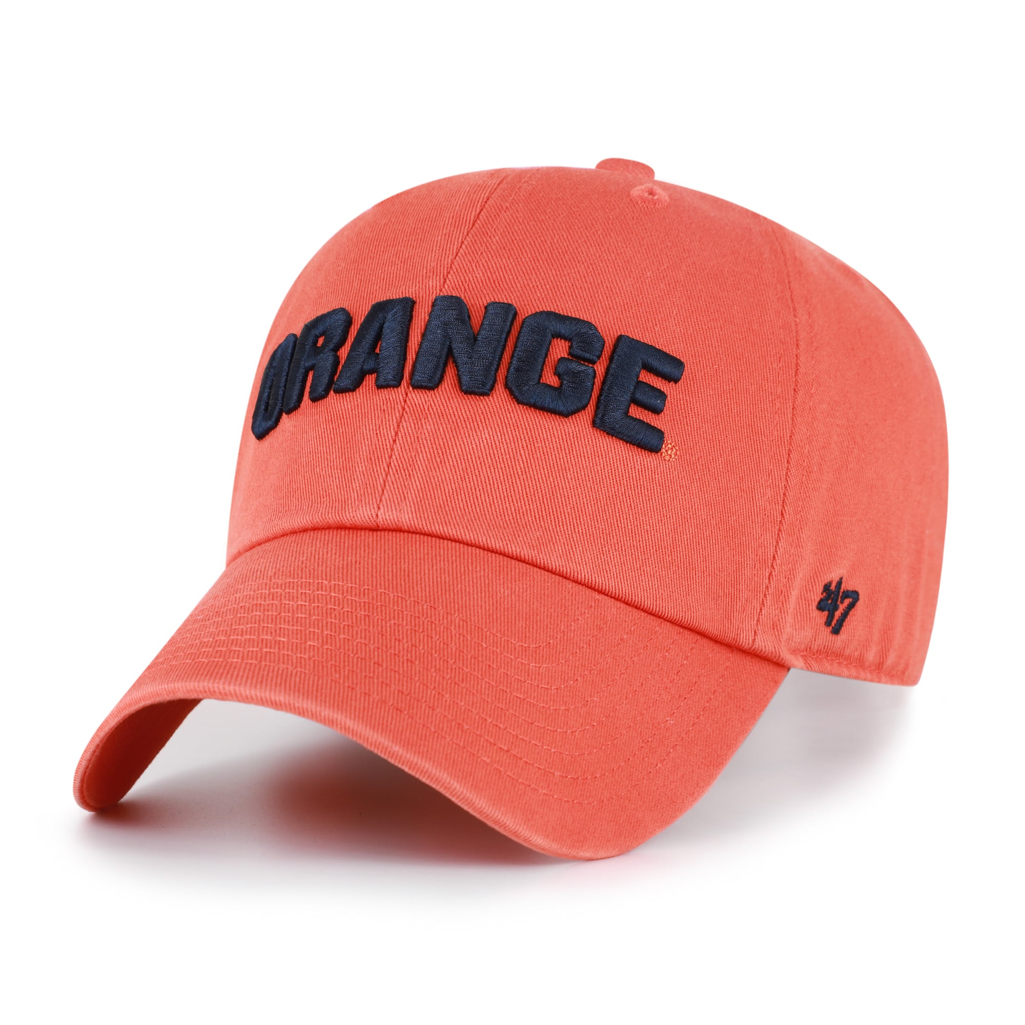 Unisex '47  Syracuse Orange Orange Clean Up Adjustable Hat