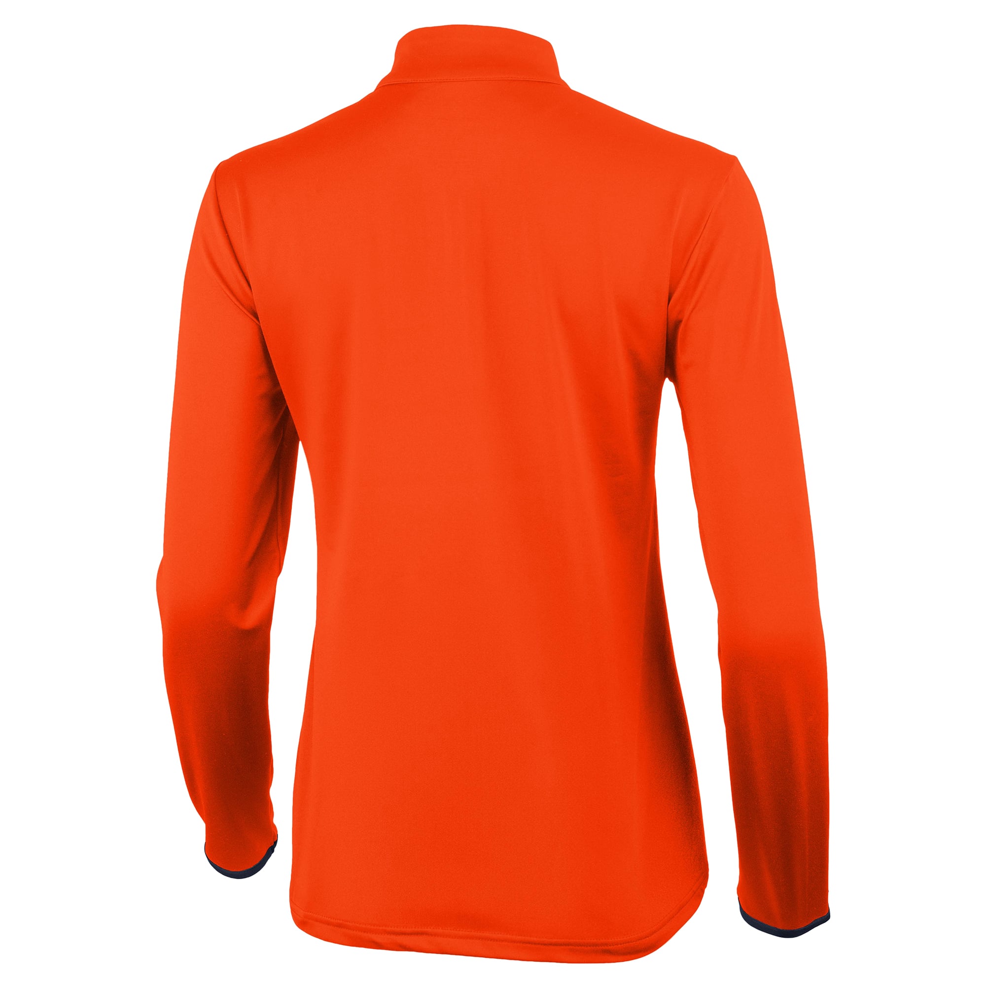Women's Antigua Orange/Navy Syracuse Orange Brink Quarter-Zip Pullover