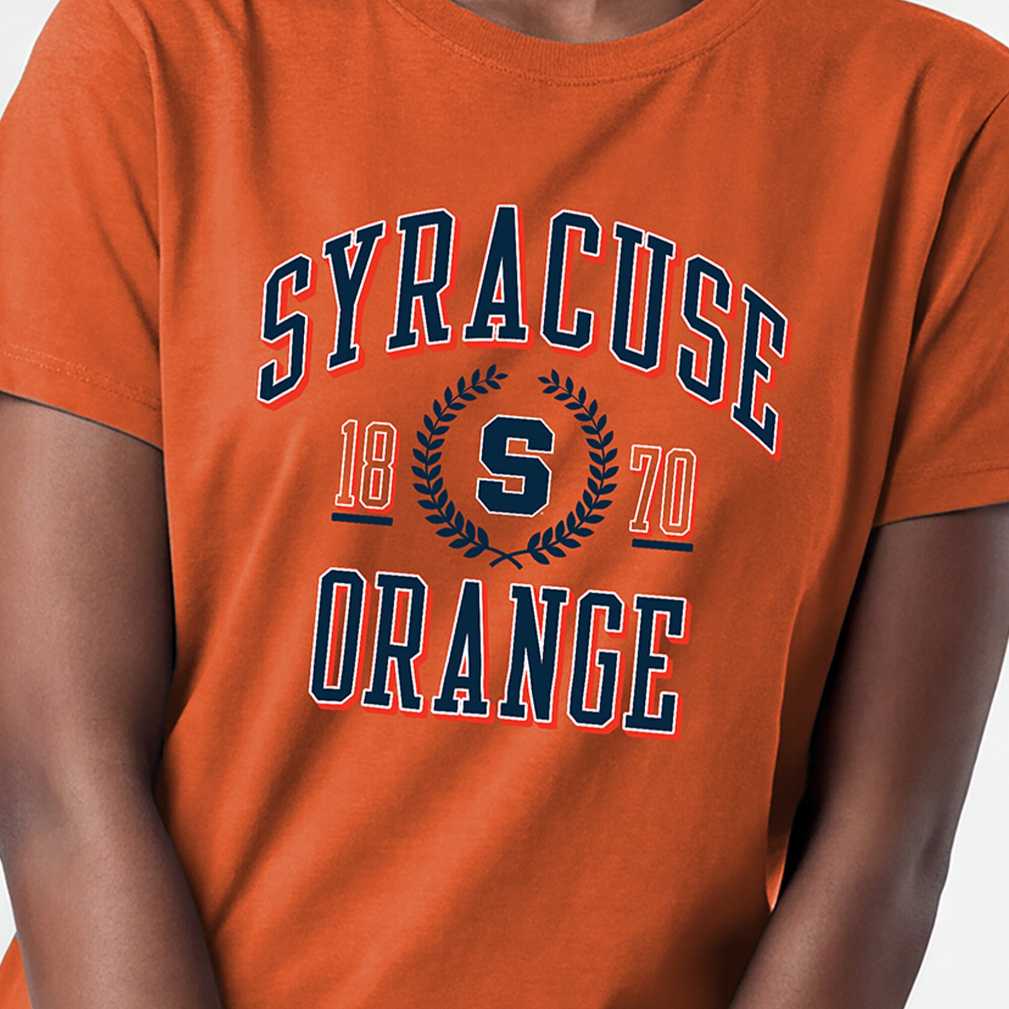 Women's Champion Orange Syracuse Lifestyle T-Shirt