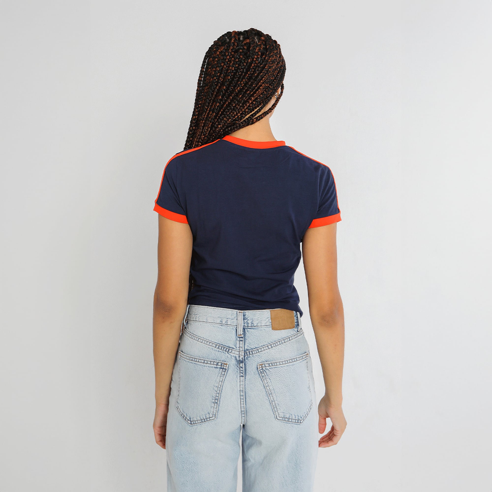 T-shirt bébé Hype and Vice Navy Syracuse Orange à motif gardien de but