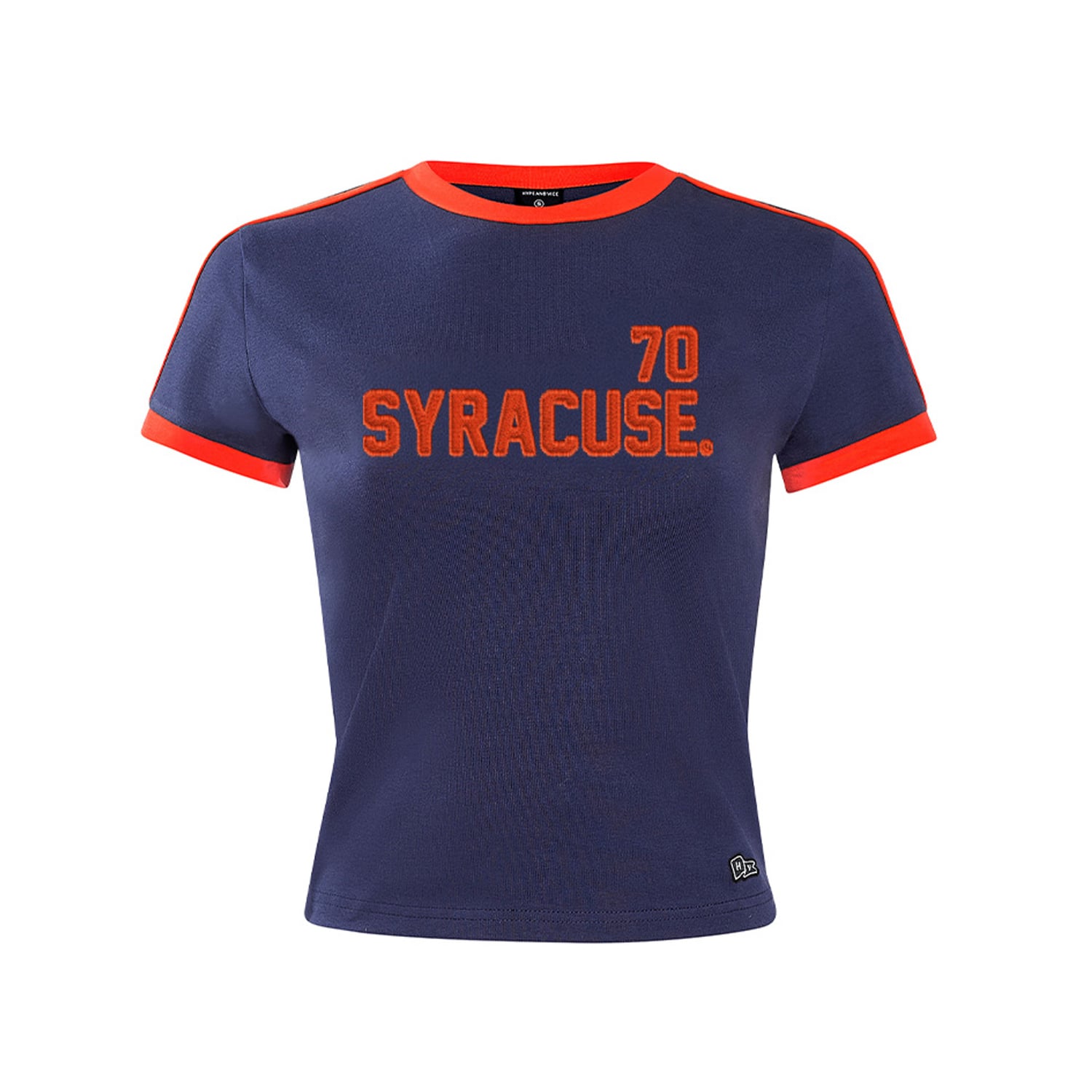 T-shirt bébé Hype and Vice Navy Syracuse Orange à motif gardien de but