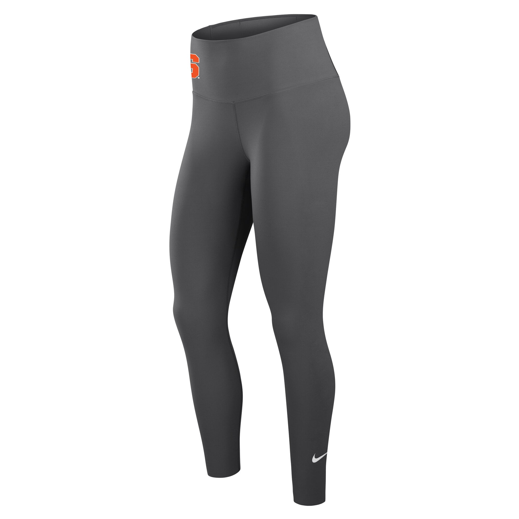 Women's Nike Gray Syracuse Orange One Dri-FIT High-Rise Leggings