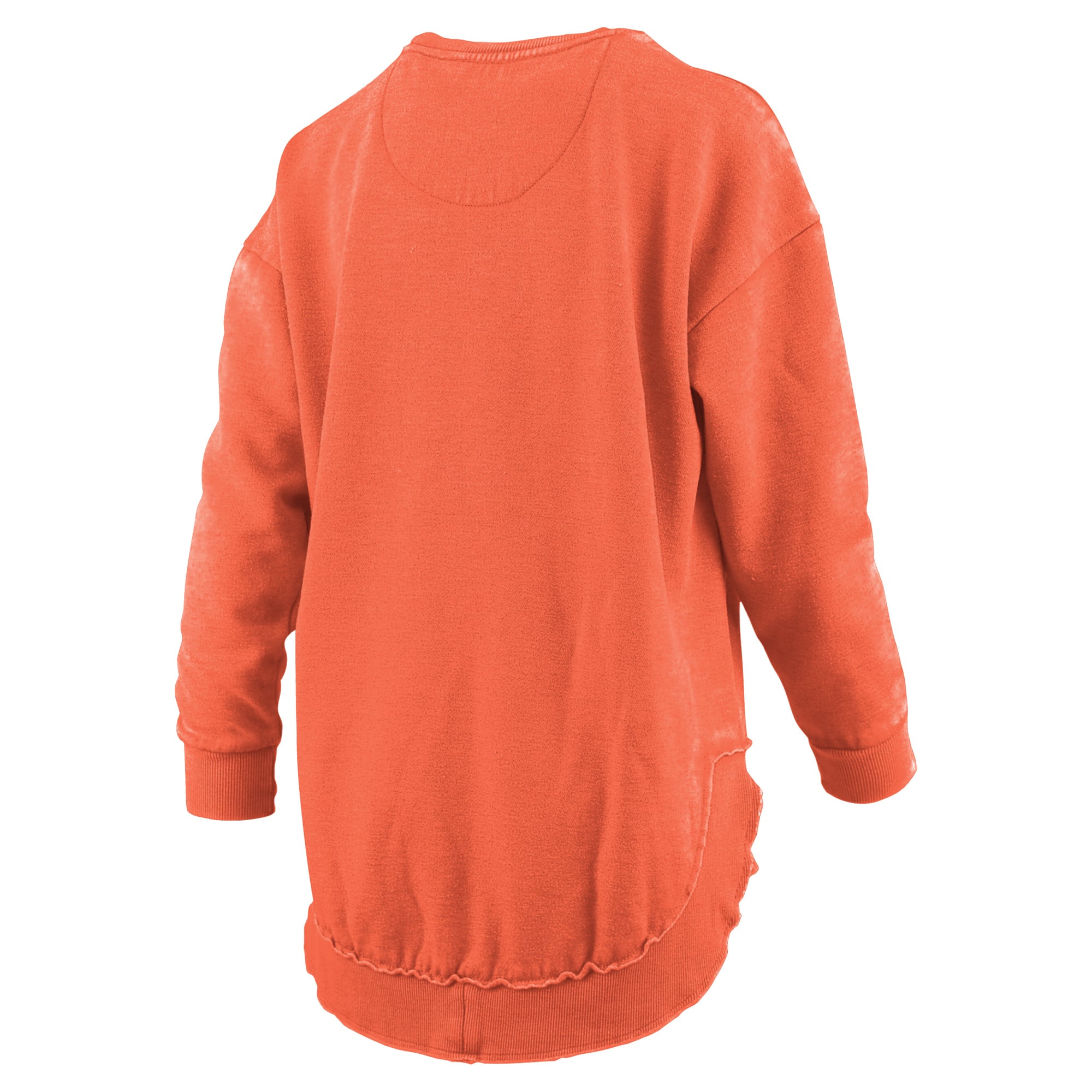 Sweat-shirt à col rond Pressbox Orange Syracuse Blitz pour femmes
