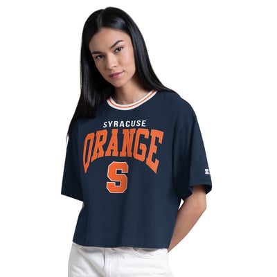 T-shirt court Ace pour femme Syracuse Orange Starter - Bleu marine
