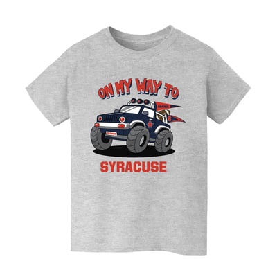 Syracuse Orange Vive La Fete Youth On My Way T-Shirt - Gray
