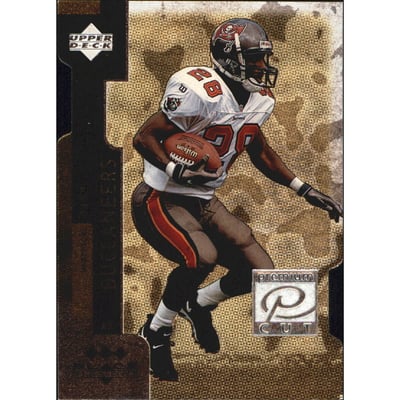1998 Black Diamond Premium Cut Triple #PC27 Warrick Dunn