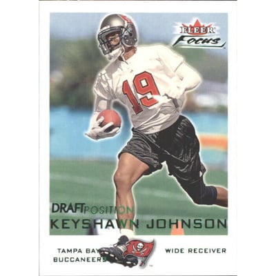 2000 Fleer Focus Draft Position #38 Keyshawn Johnson/101