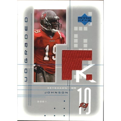 2001 UD Graded Jerseys #KJ Keyshawn Johnson