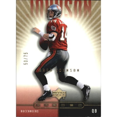 2002 UD Graded Gold #84 Brad Johnson