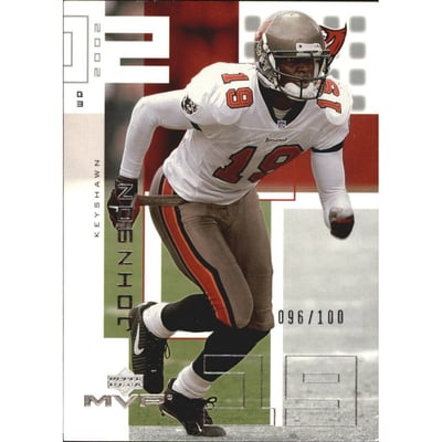 2002 Upper Deck MVP Silver #229 Keyshawn Johnson