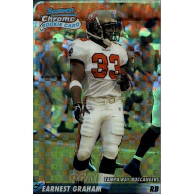 2003 Bowman Chrome Xfractors #132 Earnest Graham