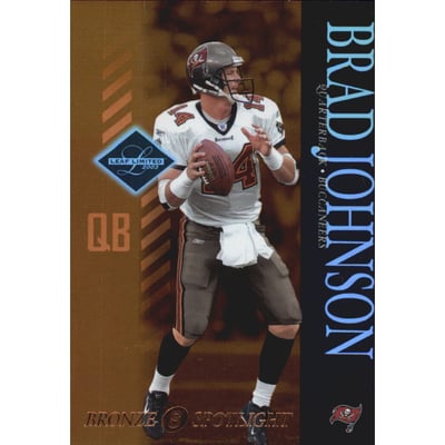 2003 Leaf Limited Bronze Spotlight #93 Brad Johnson