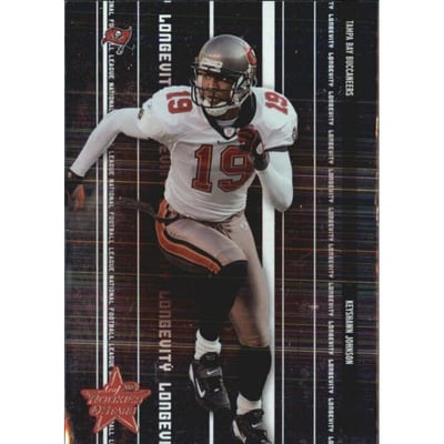 2003 Leaf Rookies and Stars Longevity #88 Keyshawn Johnson