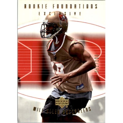 2004 Upper Deck Foundations Exclusive Gold #217 Will Allen