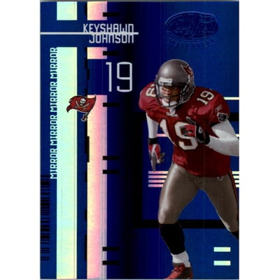 2005 Leaf Certified Materials Mirror Blue #144 Keyshawn Johnson