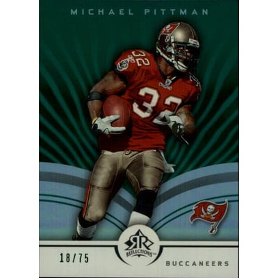 2005 Reflections Green #92 Michael Pittman