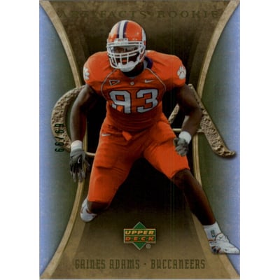 2007 Artifacts Green #172 Gaines Adams