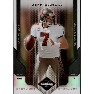 2007 Leaf Limited Bronze Spotlight #92 Jeff Garcia
