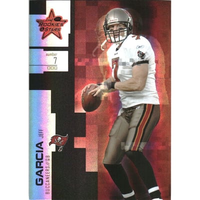 2007 Leaf Rookies and Stars Black Holofoil #36 Jeff Garcia