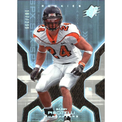 2007 SPx Silver Holofoil Rookies #157 Sabby Piscitelli