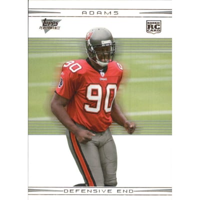 2007 Topps Performance Silver #130 Gaines Adams