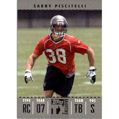 2007 Topps TX Exclusive Silver #187 Sabby Piscatelli