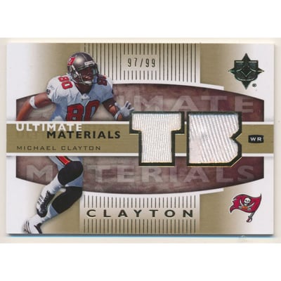2007 Ultimate Collection Materials Gold #UMMI Michael Clayton