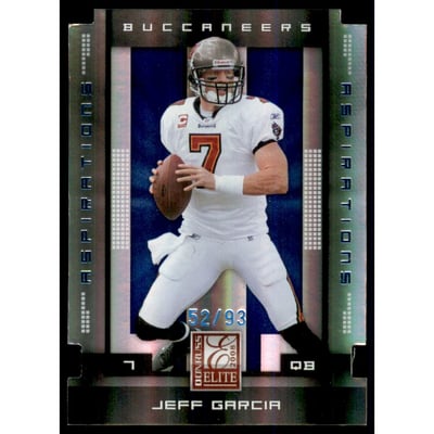 2008 Donruss Elite Aspirations #92 Jeff Garcia/93