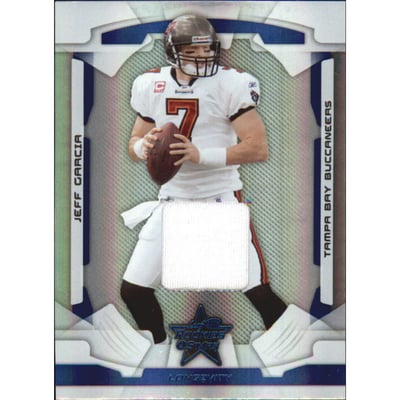 2008 Leaf Rookies and Stars Longevity Materials Sapphire #92 Jeff Garcia