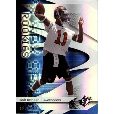 2008 SPx Silver Holofoil Rookies #116 Josh Johnson