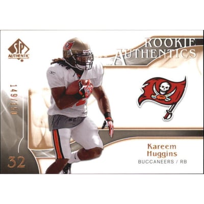 2009 SP Authentic Bronze #237 Kareem Huggins