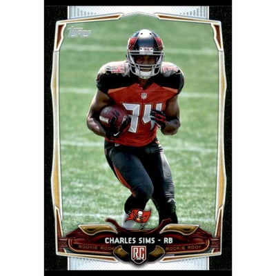2014 Topps Black #421 Charles Sims