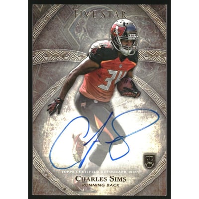 2014 Topps Five Star Autographs #FSACS Charles Sims
