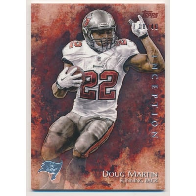 2014 Topps Inception Orange #56 Doug Martin