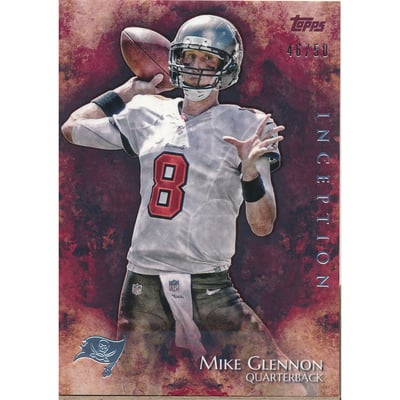 2014 Topps Inception Red #52 Mike Glennon