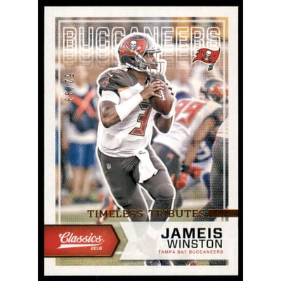 2016 Classics Timeless Tributes Bronze #37 Jameis Winston