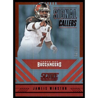 2016 Score Signal Callers Jumbo Red #23 Jameis Winston
