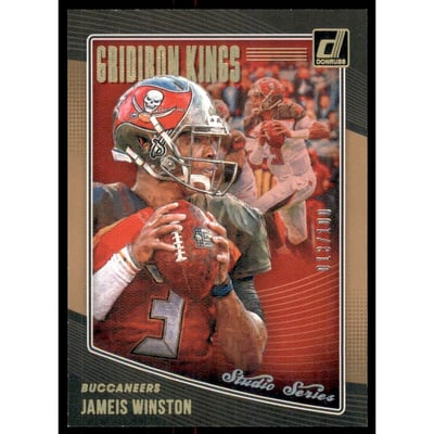 2018 Donruss Gridiron Kings Studio Series #36 Jameis Winston