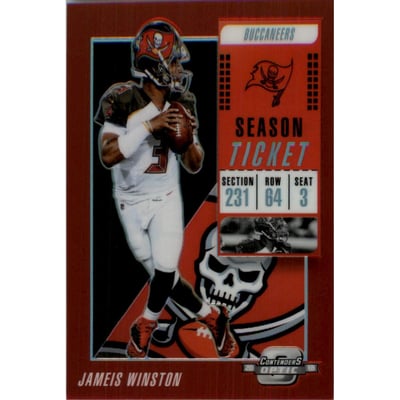 2018 Panini Contenders Optic Red #7 Jameis Winston