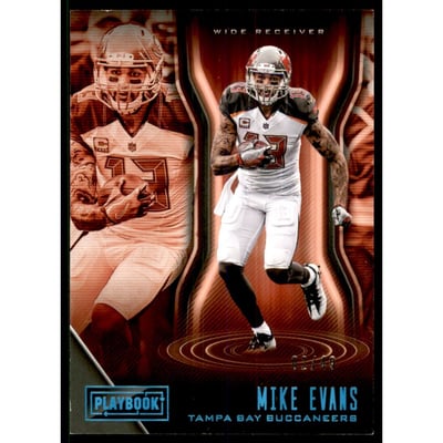 2018 Panini Playbook Platinum #88 Mike Evans