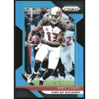 2018 Panini Prizm Prizms Light Blue #14 Mike Evans