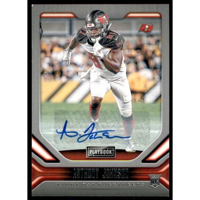 2019 Panini Playbook Rookie Signatures #195 Anthony Johnson